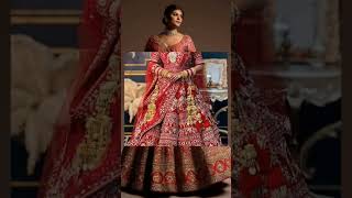 Bridal lehenga collection youtube shortvideo ❤️❤️ [upl. by Alebasi407]