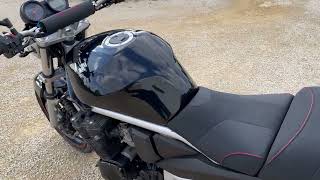 BANDIT 650 N NOIR 2005 SILENCIEUX DEVIL CARBONE FG MOTO POITIERS [upl. by Fernas]