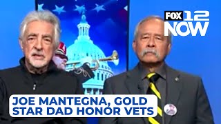 LIVE Actor Joe Mantegna Gold Star dad Allen Hoe on supporting honoring vets [upl. by Gusba512]