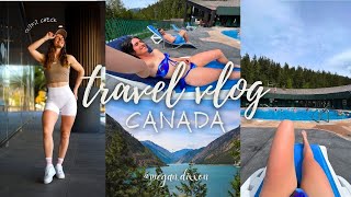 TRAVEL VLOG 4  CANADA Revelstoke Nakusp Hot Springs amp WOLVES [upl. by Phebe]