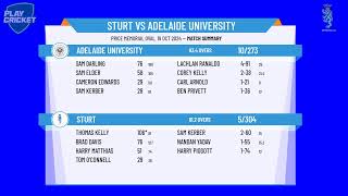 Sturt v Adelaide University [upl. by Nylrak]