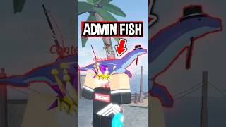 I Got SECRET ADMIN FISH In Roblox Fisch [upl. by Nwahsyd]