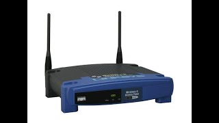 اعدادات وبرمجه اكسس بوينت Linksys WAP54G WirelessG Access Point Configuration [upl. by Alraep800]