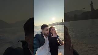 اول مغامرة مع بعض في البحر 🤗🚣🏼‍♂️ اسامة مروة وشيرين بعد البروبوزل 💍😂❤ [upl. by Comptom]