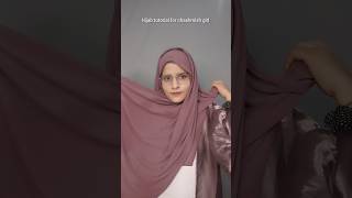 Easy hijab tutorial with glasses [upl. by Ynnod]