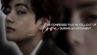 He confessed that he fell out of love during an argument II Taehyung FF 𝒐𝒏𝒆𝒔𝒉𝒐𝒕 [upl. by Nylaj268]