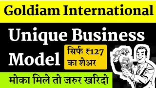 💥 कमाई वाला शेअर goldiam international share latest news today goldiam international share anylasis [upl. by Nandor]