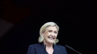 Farright National Rally party takes the lead in French election [upl. by Hogg]