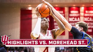 Morehead St at Indiana  Highlights  Big Ten Mens Basketball  Dec 19 2023 [upl. by Daigle697]