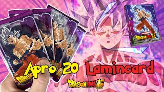 Dragon Ball Lamincard 2023 Spacchettamento di 20 Bustine [upl. by Kolosick]