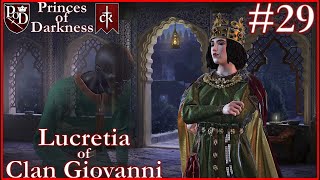 Lucretia of Clan Giovanni  Princes of Darkness Vampire Gameplay E29  A CK3 World of Darkness Mod [upl. by Saunderson]