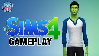 The Sims 4 CAS Beast Boy Teen Titans Go Gameplay [upl. by Arvin]