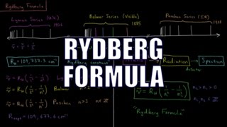 Quantum Chemistry 13  Rydberg Formula [upl. by Kellsie]