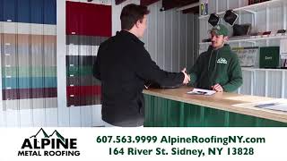 Alpine Metal Roofing 15 sec ad 2017 [upl. by Floria907]