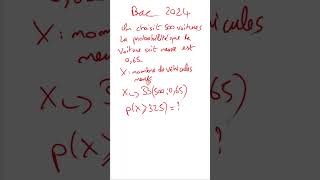 Bac  Calculer une probabilité avec une inégalité  Loi Binomiale 9c [upl. by Torrie]