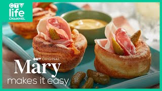 Charcuterie Board Popovers Recipe  Mary Makes It Easy [upl. by Meridith]