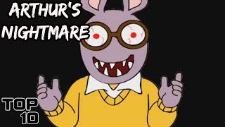 Top 10 Scary Arthur Theories [upl. by Ivory]