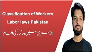 Classification Of workers  Type Of Workers In Industries of Pakistan  In UrduHindi [upl. by Solrak480]