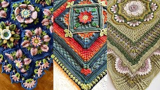 New stylish amazing crochet blanketsNew crochet blankets Crochet free pattern 2023 [upl. by Nnyliak]