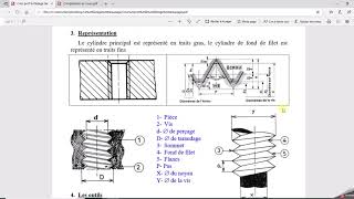 Cours sur le filetage et le taraudage partie 1 [upl. by Datha]