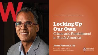 James Forman Jr 88 ─ Locking Up Our Own [upl. by Enaz]