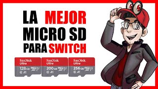 La MEJOR MicroSD ✔️ para Nintendo Switch [upl. by Barber]