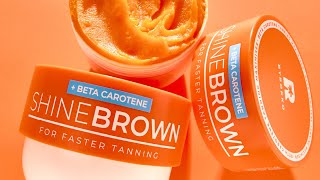 SHINE BROWN BETA CAROTENE TANNING MAXIMISER [upl. by Anny802]