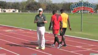 Clyde Harts 200400M Sprint Training Program [upl. by Ahsert]