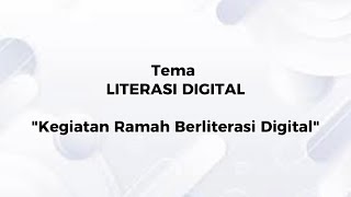 LITERASI DIGITALKELOMPOK 53 KKN TEMATIK XVII UNISSULA [upl. by O'Grady29]