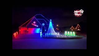 Get Ready For An Epic Christmas Light Show Ft The Weeknds Blinding Lights In 2024 [upl. by Territus467]