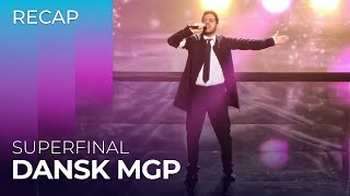 Dansk Melodi Grand Prix 2024 Denmark  Superfinal  RECAP [upl. by Lotus]