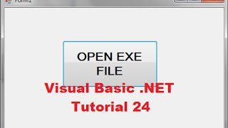 Visual Basic NET Tutorial 24  How to launch Executable exe file from chosen Directory [upl. by Con]