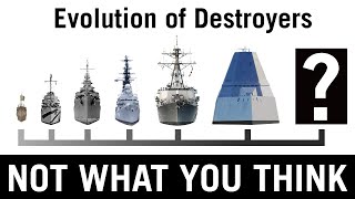 Evolution of US Navy Destroyers  A Complete Guide [upl. by Repsac623]