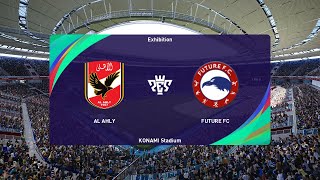 Al Ahly vs Future FC 28122023 EGYPT Super Cup Final PES 2021 [upl. by Meras538]