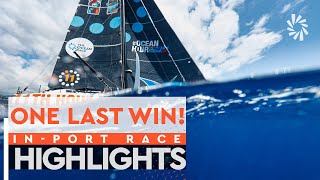 A Perfect Ending  Genova InPort Race Highlights  The Ocean Race [upl. by Waddell]