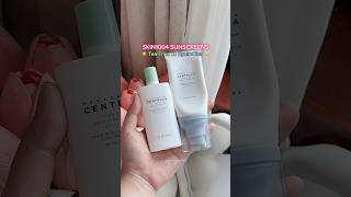 NEW SKIN1004 SUN MILK  review and comparison skin1004 sunscreen kbeauty koreanskincare [upl. by Hepsoj]