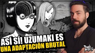 El ANIME de Uzumaki ME HA CALLADO LA BOCA Una adaptación TERRORÍFICAMENTE IMPECABLE de Junji Ito [upl. by Ludlow]