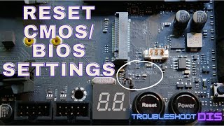 Reset your BIOS settings  Clear CMOS [upl. by Primaveria59]