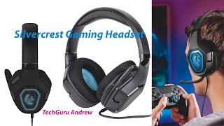 Silvercrest Gaming Headset TESTING [upl. by Annaitat]