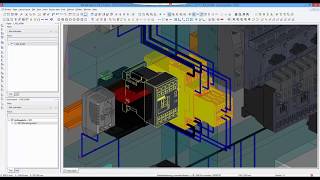 EPLAN Pro Panel Version 27 3D Wiring [upl. by Isadora]