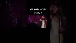 Olivia Rodrigo CAN sing live [upl. by Kieran60]