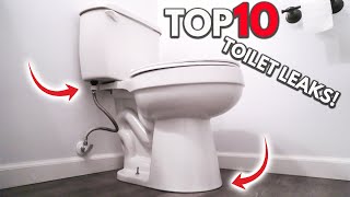 TOP 10 Common Reasons Why Your Toilet Leaks EXPLAINED Tips And Tricks DIY FIX How TO For Beginners [upl. by Stacia]