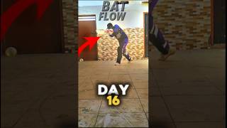 DAY16  MASTERING BAT FLOW💪🔥  30 DAYS OF BATTING BRILLIANCEshorts [upl. by Nedyarb57]