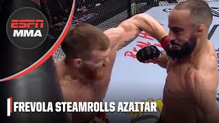 Matt Frevola’s left hook knocks out Ottamain Azaitar at UFC 281  ESPN MMA [upl. by Sheelagh]