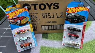 Lamley Unboxing Hot Wheels 2024 J Case with Target Red Editions [upl. by Nickolas]