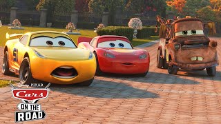 Cars On The Road 🚗  Full Episodes 6–9  Pixar Cars [upl. by Suoiradal]