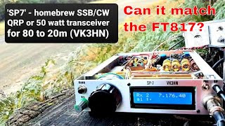 Summit Prowler 7 Scratchbuilt SSB CW 50 watt transceiver for 80 to 20m [upl. by Rausch583]