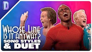 Song Styles amp Duet  Whose Line Is It Anyway HD [upl. by Eldreeda]