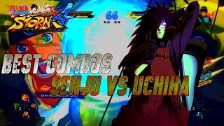 NUNS4 ☆ BEST COMBO ☆ Uchiha vs senju [upl. by Einaffets]