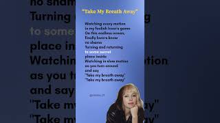 Take My Breath Away  Berlin lyrics takemybreathaway berlin 80smusic [upl. by Ubald]